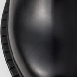 Chocolate brushed leather Chelsea booties