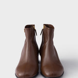Nappa leather booties