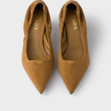 Suede pumps