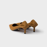 Suede pumps