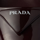 Patent leather slingback pumps