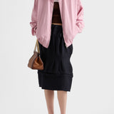 Antiqued leather pumps