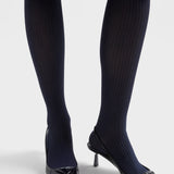 Patent leather slingback pumps