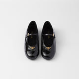 Naplak patent leather ballerinas