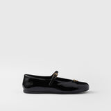 Naplak patent leather ballerinas