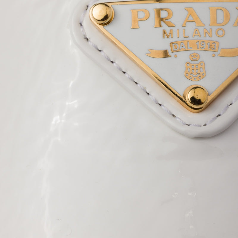 Naplak patent leather ballerinas