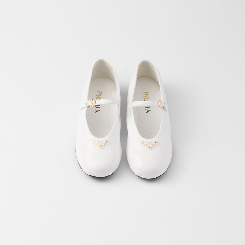 Naplak patent leather ballerinas