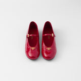 Naplak patent leather ballerinas