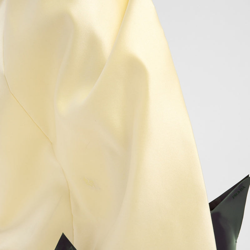 Brushed leather pumps