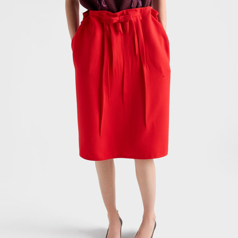 Antiqued leather pumps