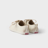 Antiqued leather sneakers