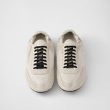 Collapse Re-Nylon and suede sneakers