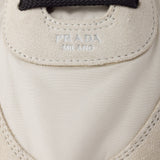 Collapse Re-Nylon and suede sneakers