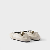 Collapse Re-Nylon and suede sneakers