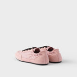 Collapse Re-Nylon and suede sneakers