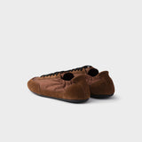 Collapse Re-Nylon and suede sneakers