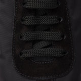 Collapse Re-Nylon and suede sneakers with metal toecap