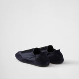 Collapse Re-Nylon and suede sneakers