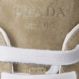 Nappa leather and suede sneakers