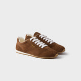 Suede sneakers