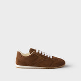 Suede sneakers