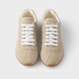 Suede sneakers