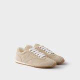 Suede sneakers