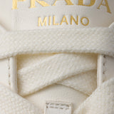 Downtown Bold nappa leather and suede sneakers