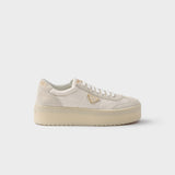 Downtown Bold nylon and suede sneakers