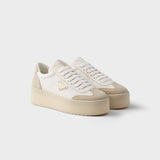 Downtown Bold nappa leather and suede sneakers