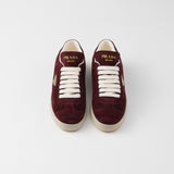 Suede sneakers