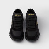 Prax 2.0 Re-Nylon and suede sneakers