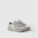 Prax 2.0 Re-Nylon and suede sneakers