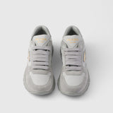 Prax 2.0 Re-Nylon and suede sneakers