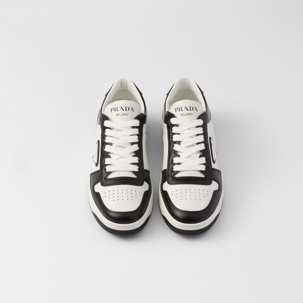 Downtown perforated leather sneakers