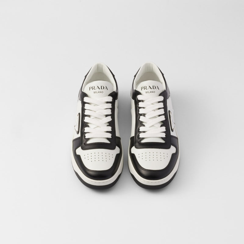 Downtown perforated leather sneakers
