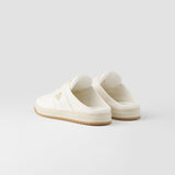 Nappa leather sneaker mules