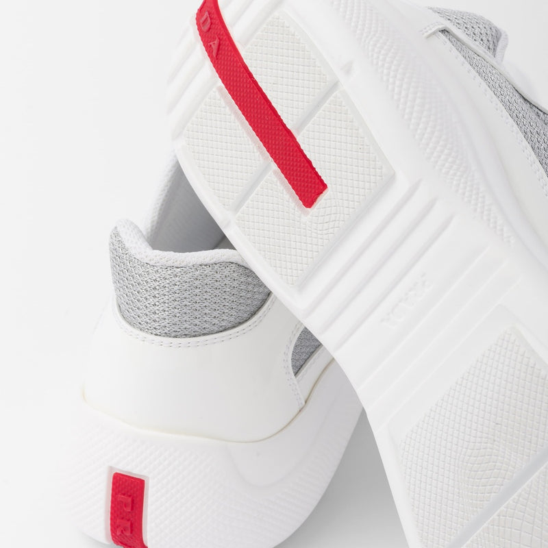 Prada America's Cup biker fabric sneakers