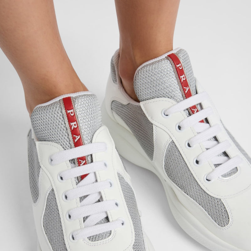 Prada America's Cup biker fabric sneakers