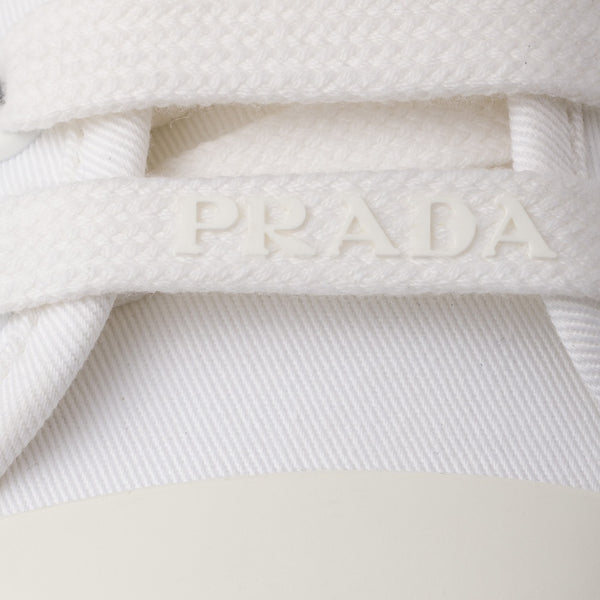 Cotton gabardine sneakers