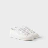 Cotton gabardine sneakers