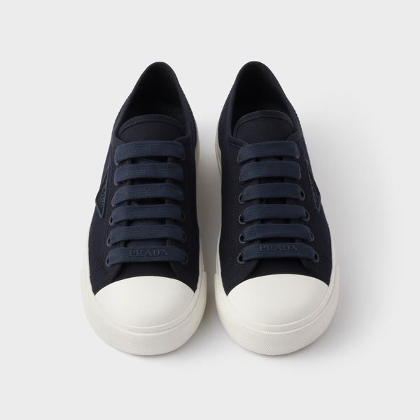 Cotton gabardine sneakers