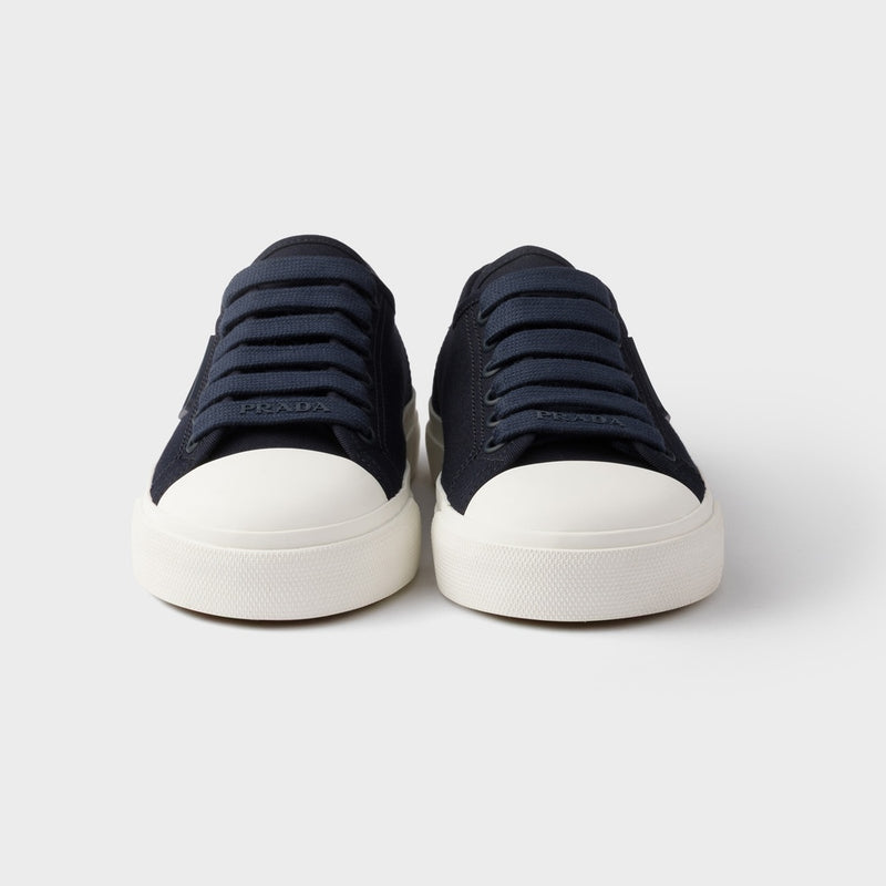 Cotton gabardine sneakers