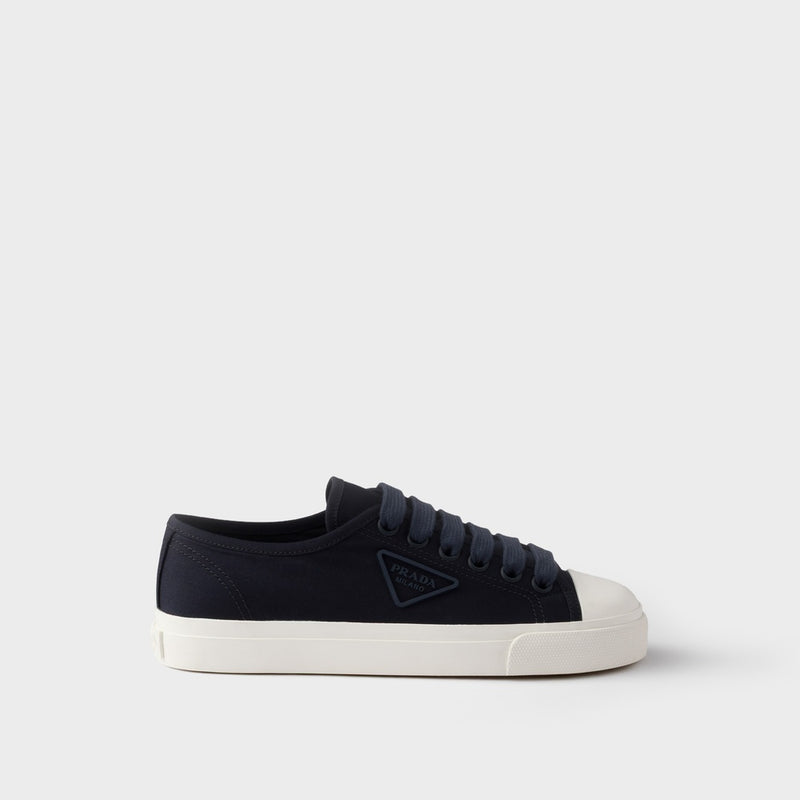 Cotton gabardine sneakers
