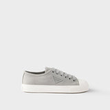 Cotton gabardine sneakers