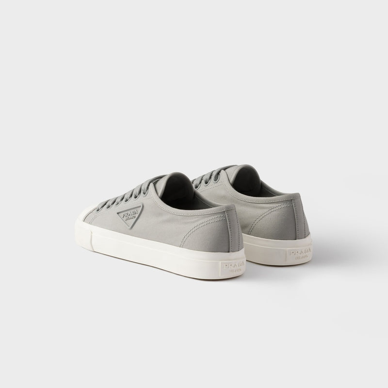 Cotton gabardine sneakers