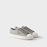 Cotton gabardine sneakers