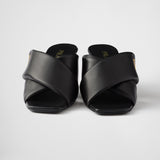 Padded nappa leather sandals