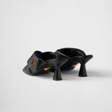 Padded nappa leather sandals