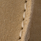 Suede and shearling mules